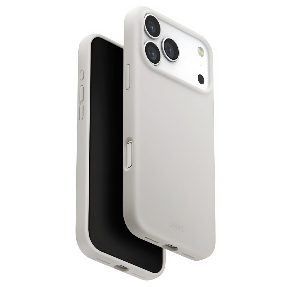 MagSafe-kotelo Apple iPhone 17 Prolle, UNIQ, Lino MagClick, Harmaa