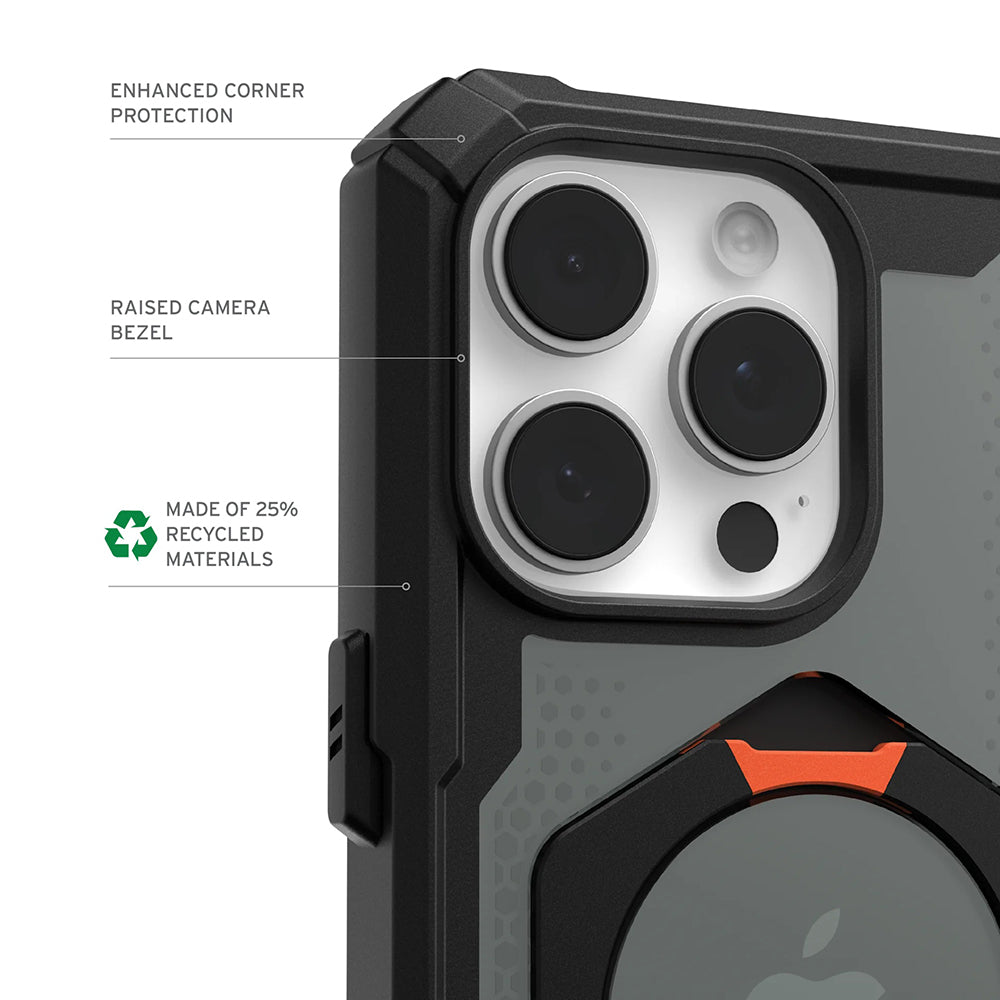 MagSafe-kotelo Apple iPhone 17 Prolle, Urban Armor Gear, Plasma XTE, Musta