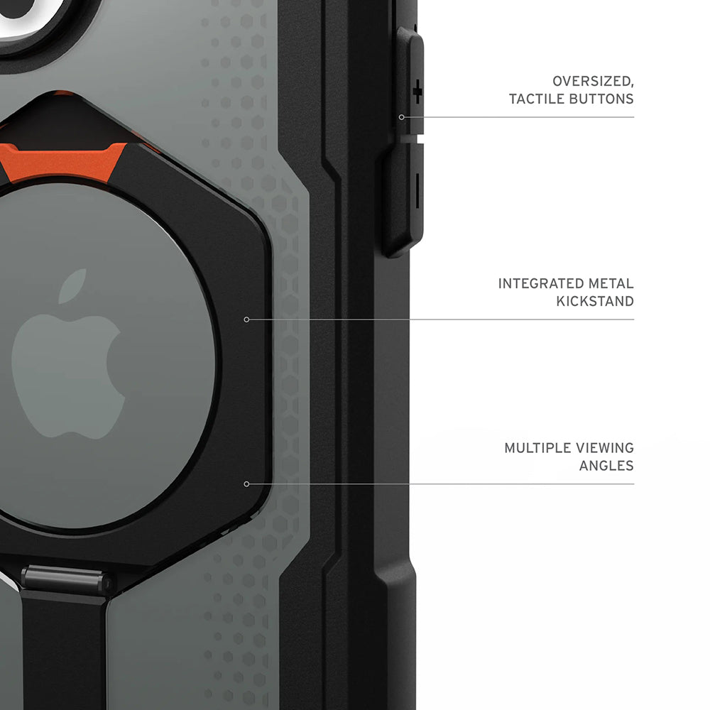 MagSafe-kotelo Apple iPhone 17 Prolle, Urban Armor Gear, Plasma XTE, Musta