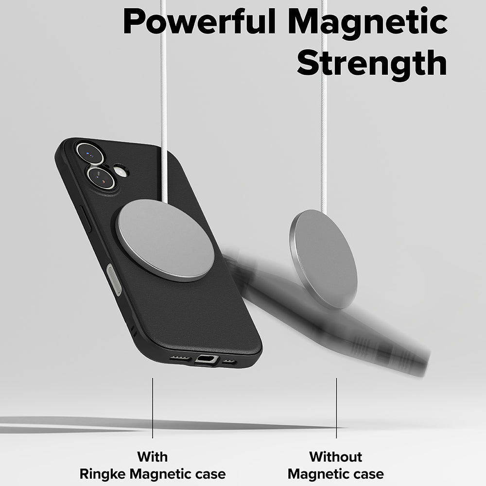 MagSafe-kotelo Apple iPhone 17:lle, Ringke, Onyx, Musta