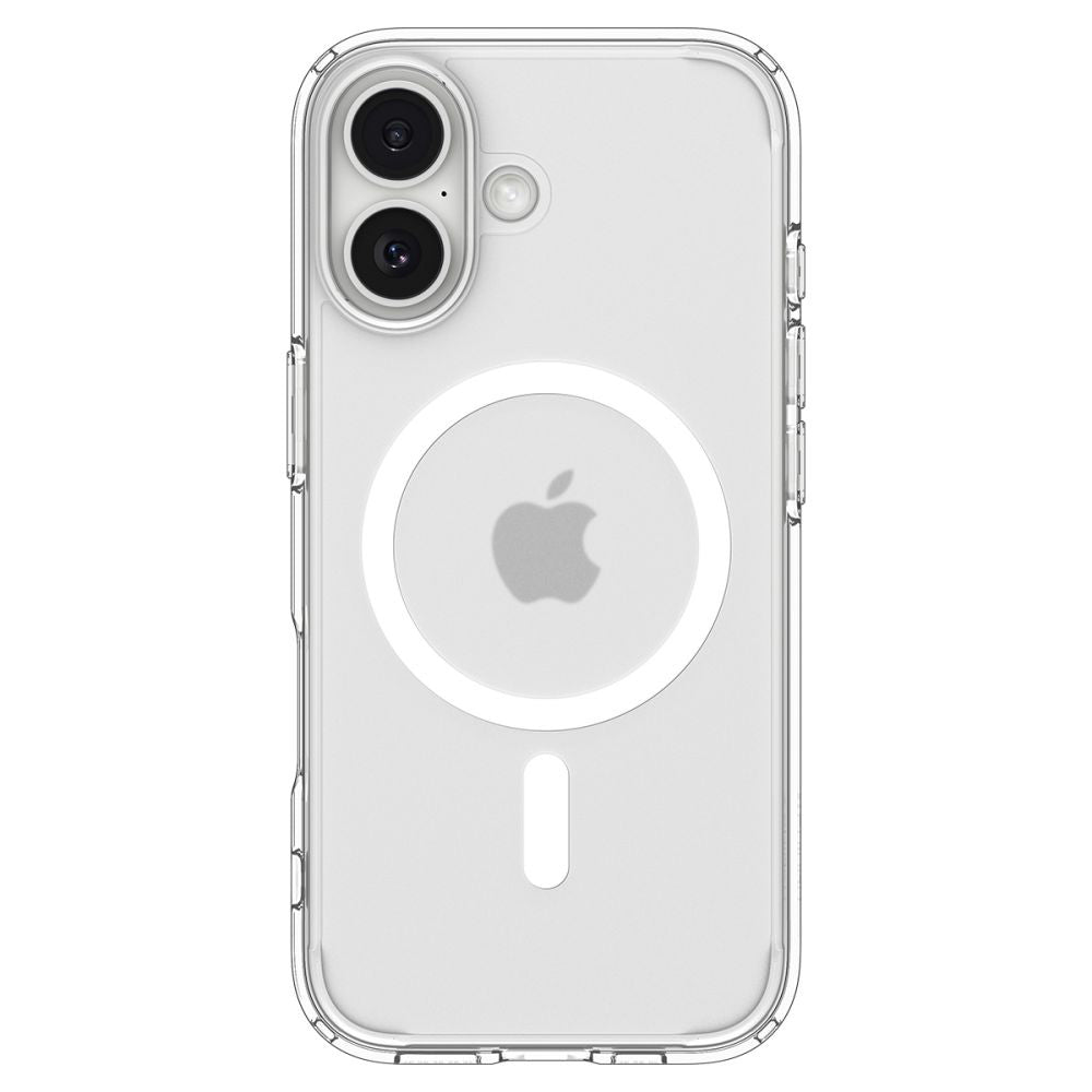 MagSafe-kotelo Apple iPhone 17:lle, Spigen, Ultra Hybrid, Satinoitu Valkoinen