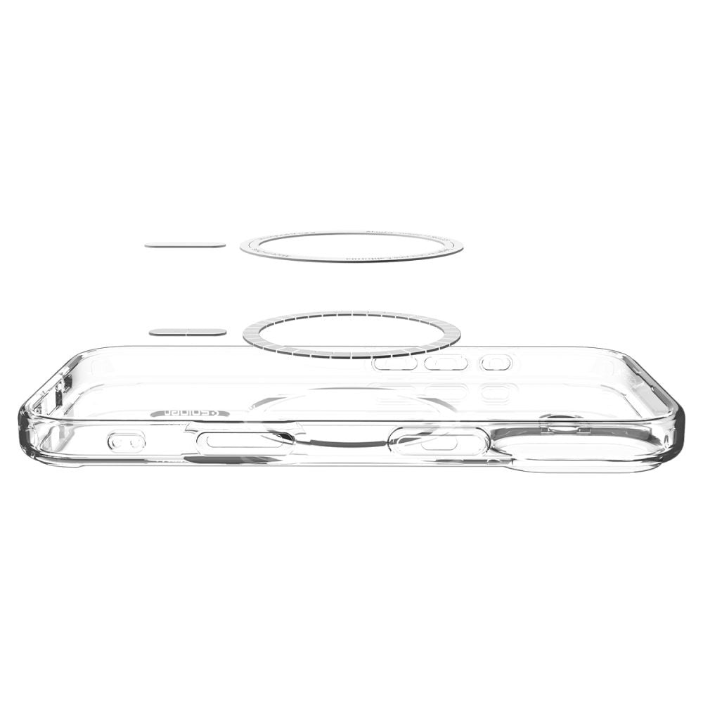 MagSafe-kotelo Apple iPhone 17:lle, Spigen, Ultra Hybrid, Satinoitu Valkoinen