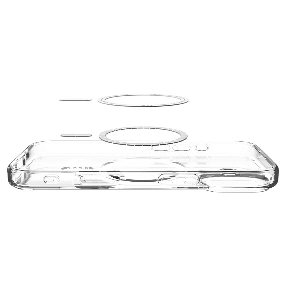 MagSafe-kotelo Apple iPhone 17:lle, Spigen, Ultra Hybrid, Läpinäkyvä Kulta ACS10382