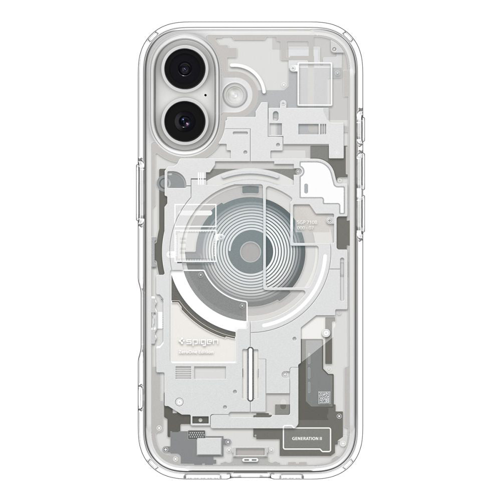 MagSafe-kotelo Apple iPhone 17:lle, Spigen, Ultra Hybrid Zero One, Beige ACS10386
