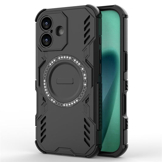 MagSafe-kotelo Apple iPhone 17:lle, Techsuit, ArmorMag, Musta