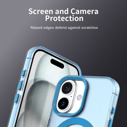 MagSafe-kotelo Apple iPhone 17:lle, Techsuit, CandyCase, Sininen