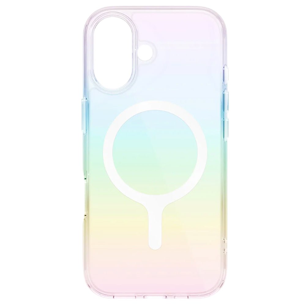MagSafe-kotelo Apple iPhone 17:lle, UNIQ, Iridescia MagClick, Monivärinen