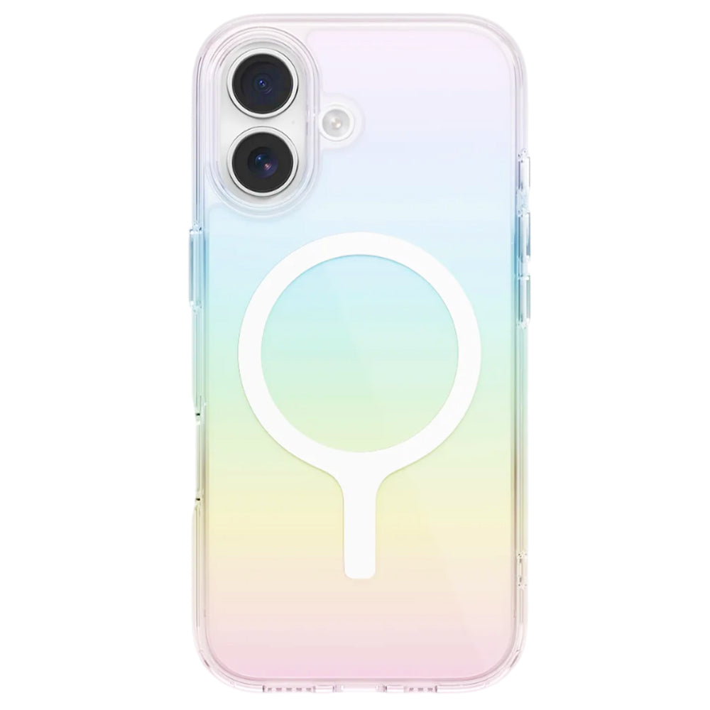 MagSafe-kotelo Apple iPhone 17:lle, UNIQ, Iridescia MagClick, Monivärinen