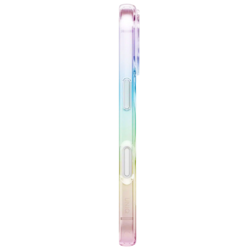 MagSafe-kotelo Apple iPhone 17:lle, UNIQ, Iridescia MagClick, Monivärinen