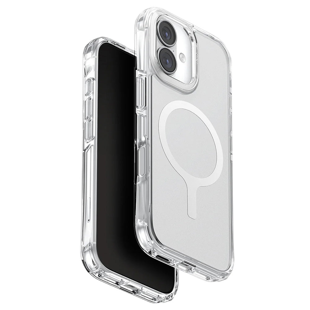 MagSafe-kotelo Apple iPhone 17:lle, UNIQ, LifePro Xtreme MagClick, Läpinäkyvä