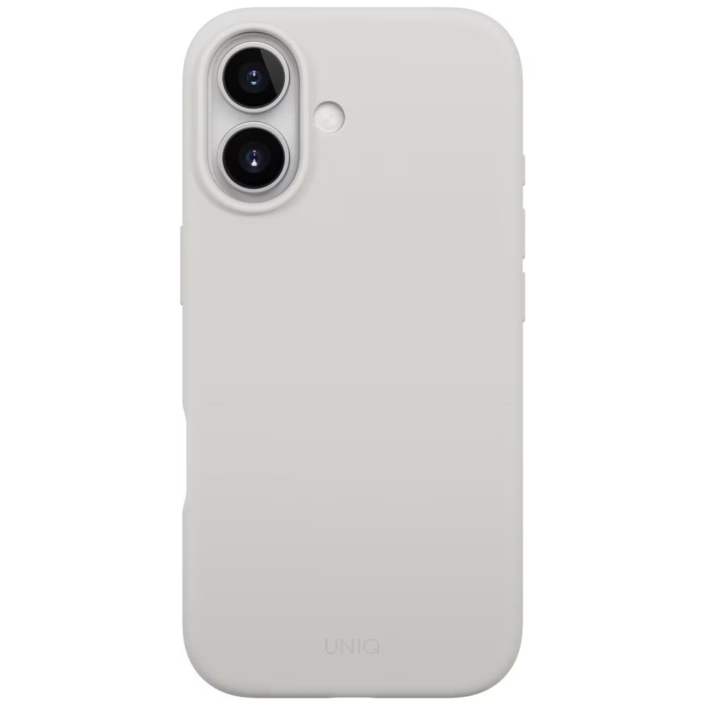 MagSafe-kotelo Apple iPhone 17:lle, UNIQ, Lino MagClick, Harmaa