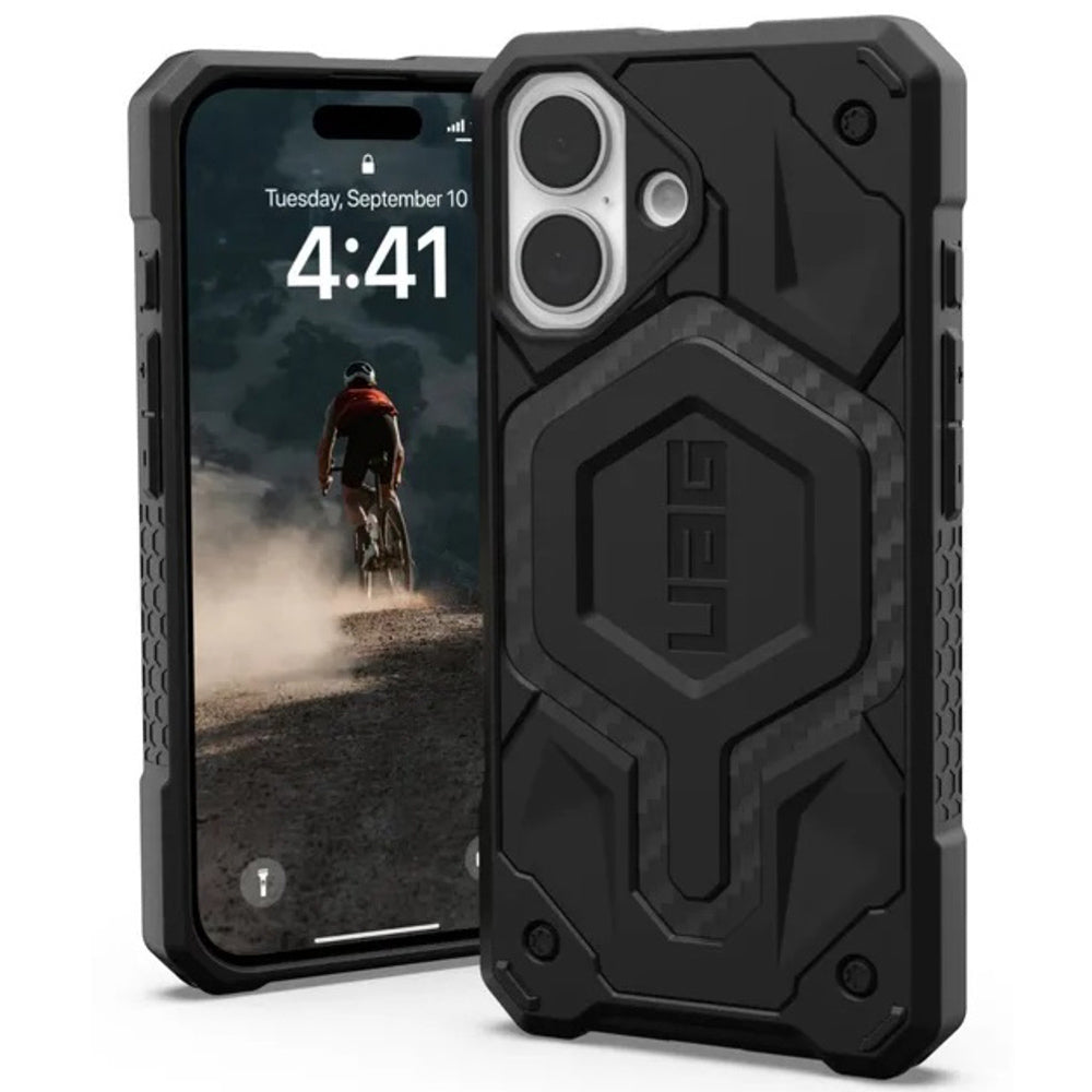 MagSafe-kotelo Apple iPhone 17:lle, Urban Armor Gear, Monarch Pro Carbon, Musta
