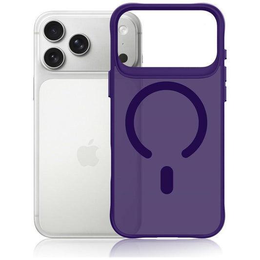 MagSafe-kuori Apple iPhone 18 Pro / 17 Pro -puhelimelle, 3MK, Smoke MagCase, violetti