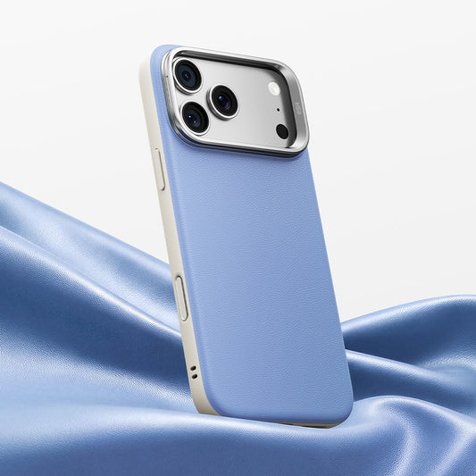 MagSafe-kuori Apple iPhone 18 Pro / 17 Pro:lle, ESR, Atelier jalustalla, sininen