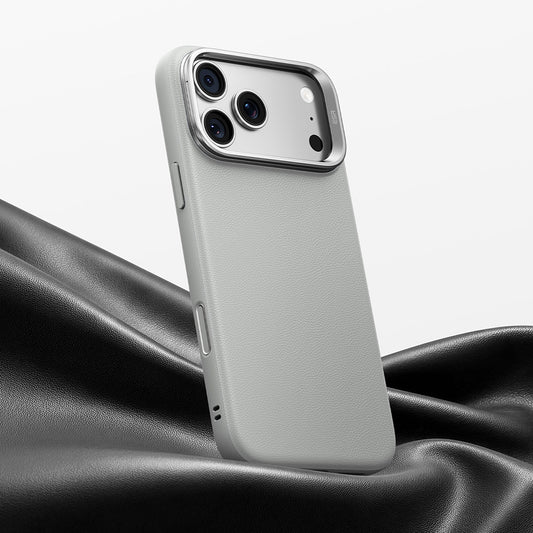 MagSafe-kuori Apple iPhone 18 Pro / 17 Pro:lle, ESR, Atelier jalustalla, harmaa