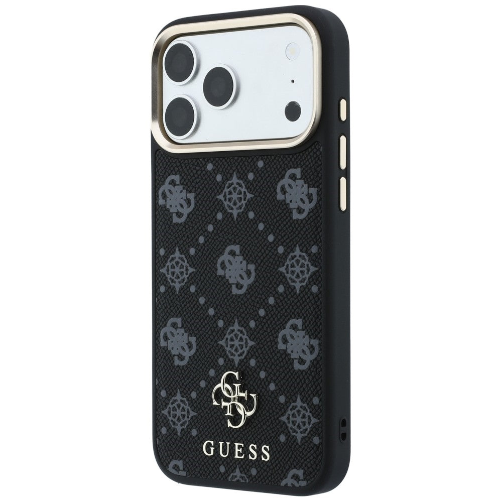 MagSafe-kuori Apple iPhone 18 Pro / 17 Pro:lle, Guess, Peony 4G Pieni Logo, Musta