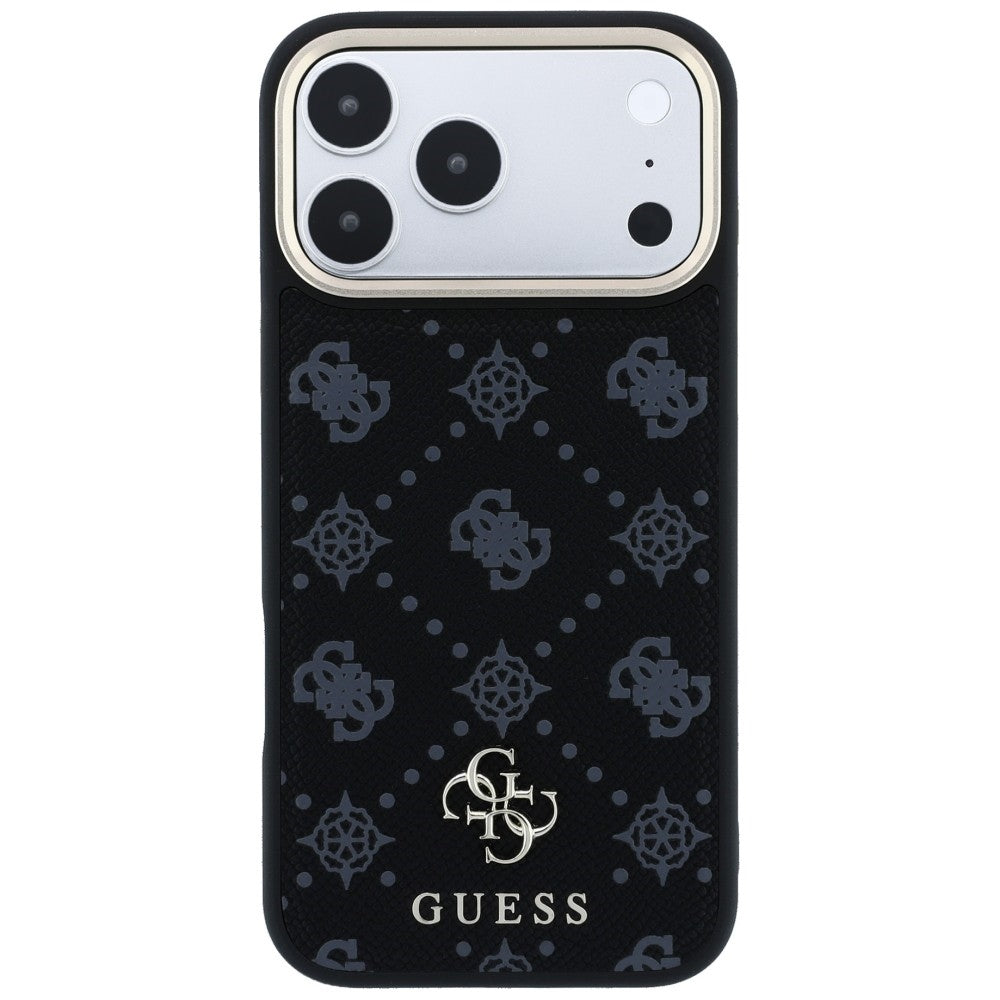 MagSafe-kuori Apple iPhone 18 Pro / 17 Pro:lle, Guess, Peony 4G Pieni Logo, Musta