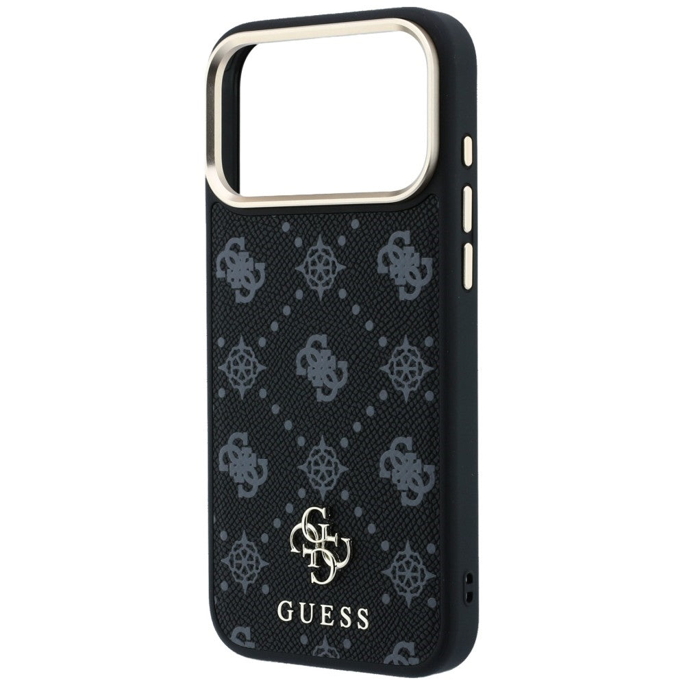 MagSafe-kuori Apple iPhone 18 Pro / 17 Pro:lle, Guess, Peony 4G Pieni Logo, Musta