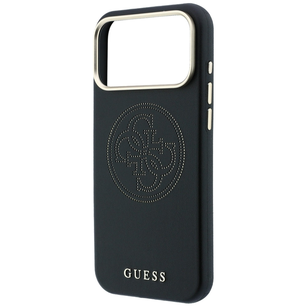 MagSafe-kuori Apple iPhone 18 Pro / 17 Pro:lle, Guess, Perforated 4G, Musta
