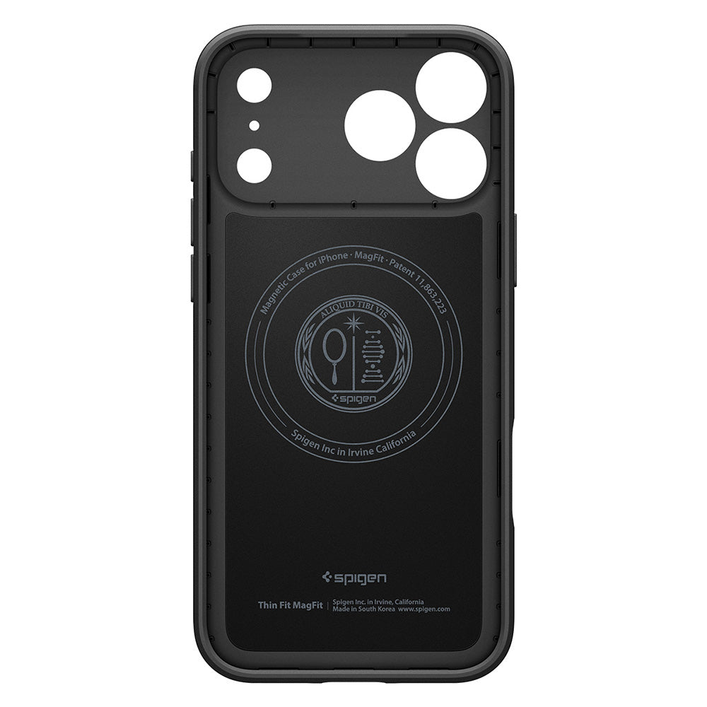 MagSafe Case for Apple iPhone 18 Pro / 17 Pro, Spigen, Thin Fit, Black ACS12144