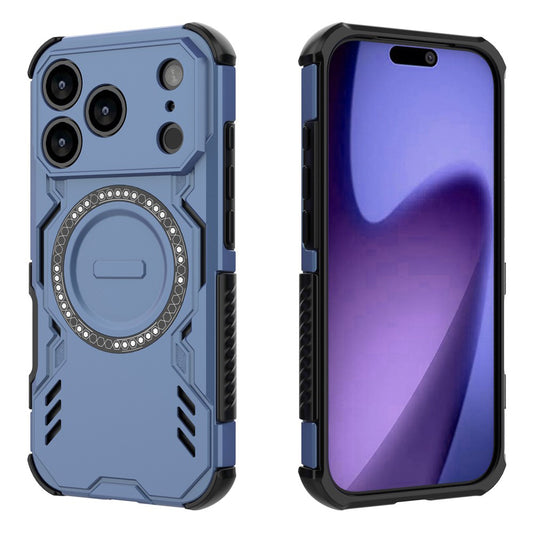 MagSafe-kuori Apple iPhone 18 Pro / 17 Pro:lle, Techsuit, ArmorMag, Sininen