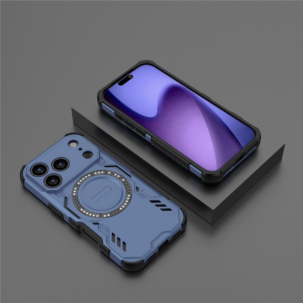 MagSafe-kuori Apple iPhone 18 Pro / 17 Pro:lle, Techsuit, ArmorMag, Sininen