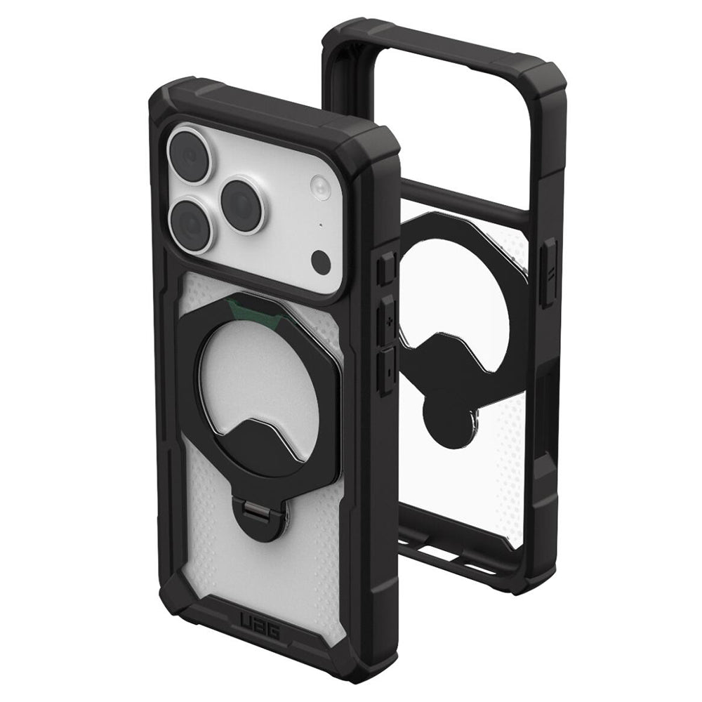 MagSafe-kuori Apple iPhone 18 Pro / 17 Pro:lle, Urban Armor Gear, Plasma XTE, Musta Läpinäkyvä
