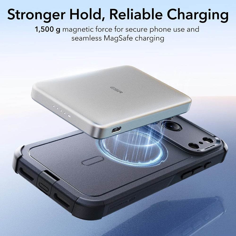 MagSafe-kuori Apple iPhone 18 Pro Max / 17 Pro Max, ESR, Cyber, Musta