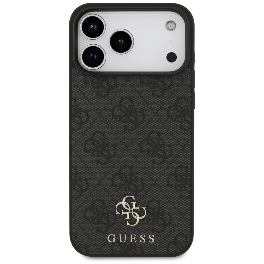 MagSafe-kuori Apple iPhone 18 Pro Max / 17 Pro Max, Guess, 4G Small and Classic, Musta