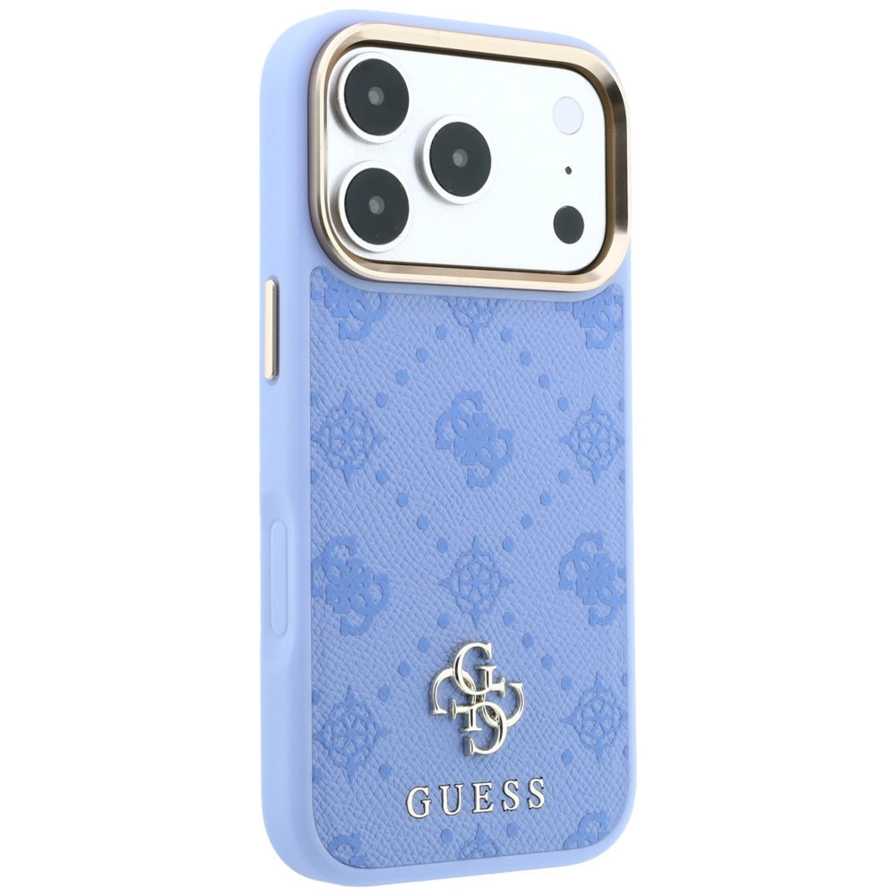 MagSafe-kuori Apple iPhone 18 Pro Max / 17 Pro Max, Guess, Peony 4G Small Logo, Sininen