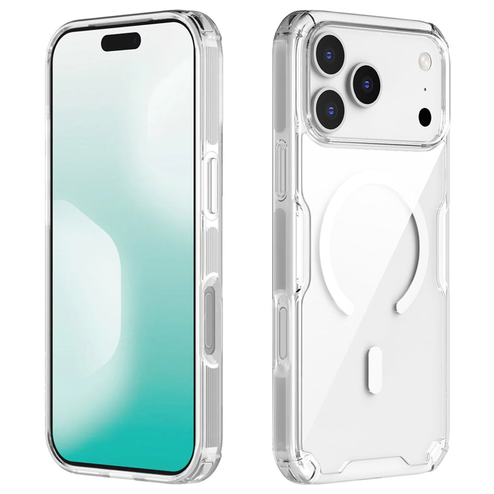 MagSafe-kuori Apple iPhone 18 Pro Max / 17 Pro Max, Nillkin, Nature Pro, Valkoinen
