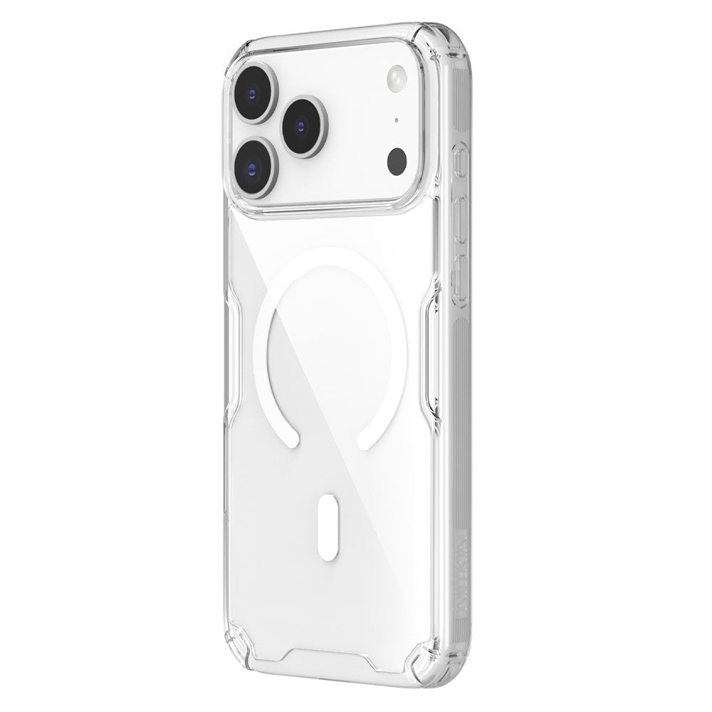 MagSafe-kuori Apple iPhone 18 Pro Max / 17 Pro Max, Nillkin, Nature Pro, Valkoinen
