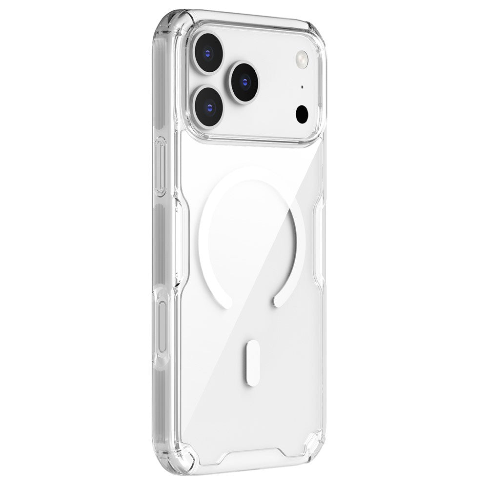 MagSafe-kuori Apple iPhone 18 Pro Max / 17 Pro Max, Nillkin, Nature Pro, Valkoinen