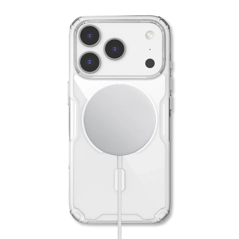 MagSafe-kuori Apple iPhone 18 Pro Max / 17 Pro Max, Nillkin, Nature Pro, Valkoinen