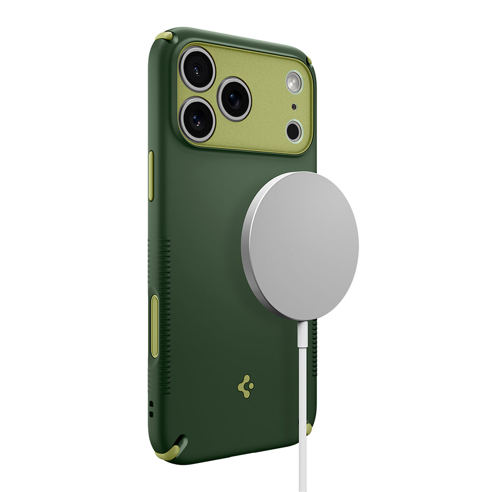 MagSafe-kuori Apple iPhone 18 Pro Max / 17 Pro Max, Spigen, Caseology Nano Pop Hybrid, Vihreä ACS12139