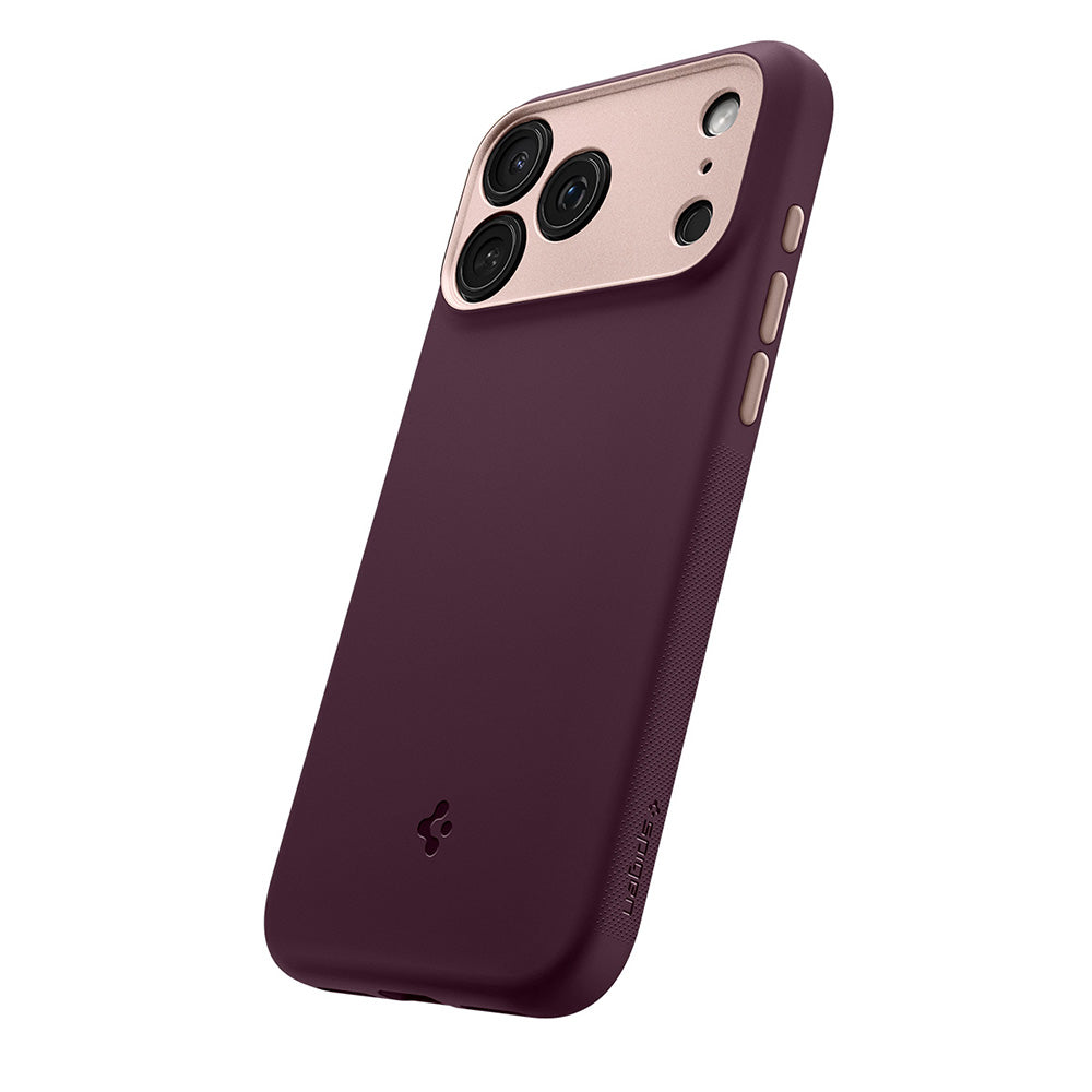MagSafe-kuori Apple iPhone 18 Pro Max / 17 Pro Max, Spigen, Caseology Nano Pop, Viininpunainen ACS12141