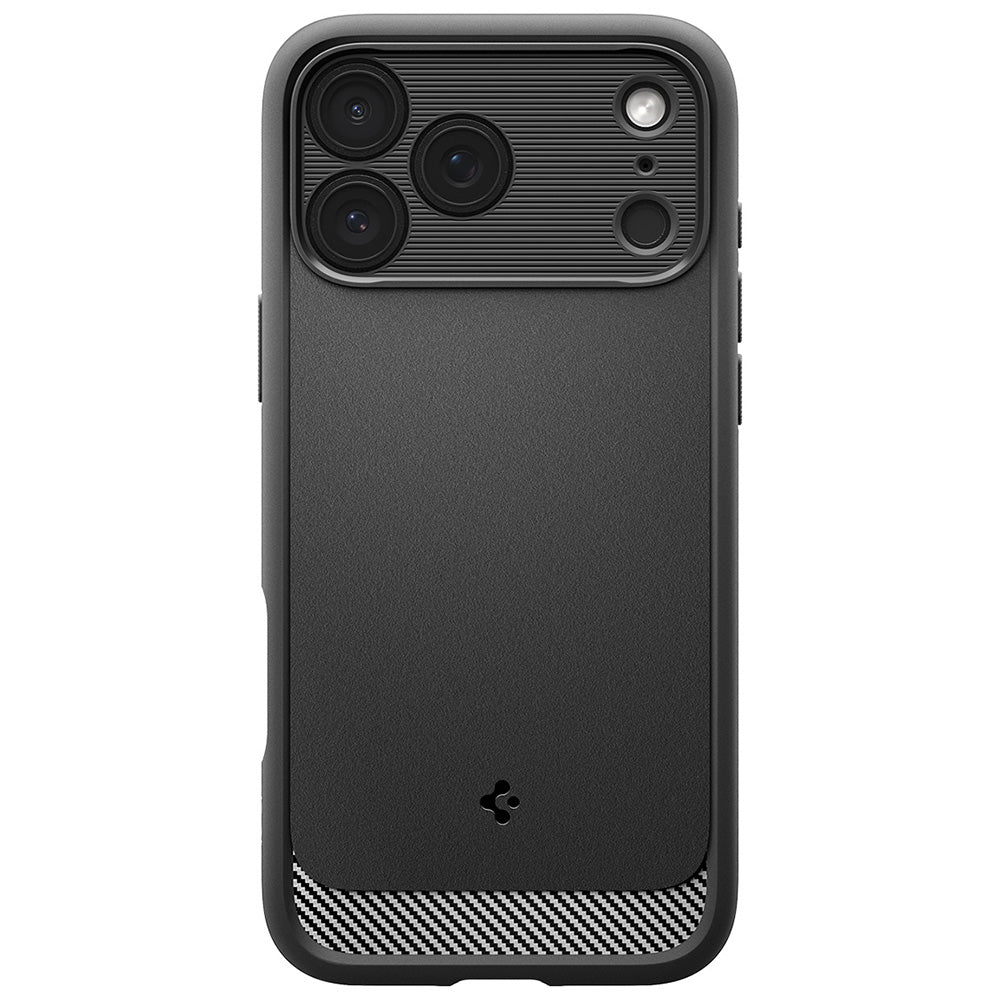 MagSafe-kuori Apple iPhone 18 Pro Max / 17 Pro Max, Spigen, Rugged Armor, Matta Musta ACS12109