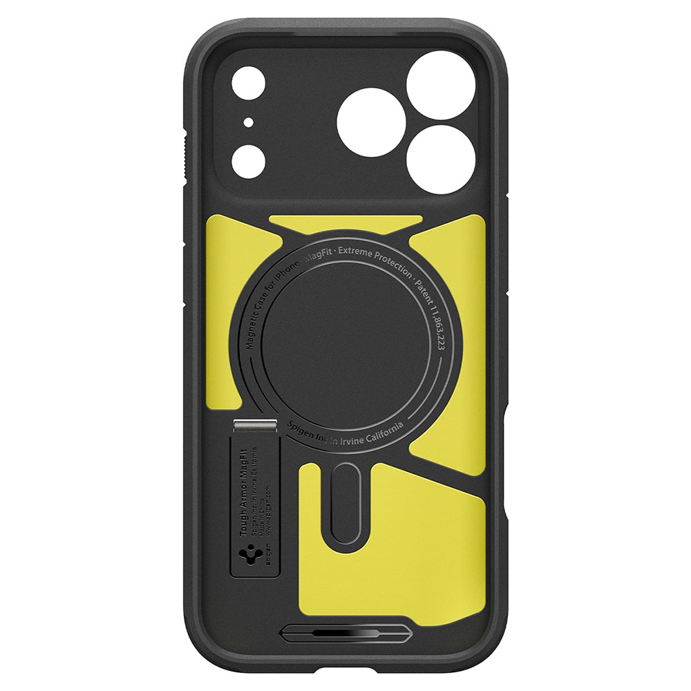 MagSafe-kuori Apple iPhone 18 Pro Max / 17 Pro Max, Spigen, Tough Armor T, Harmaa ACS12137