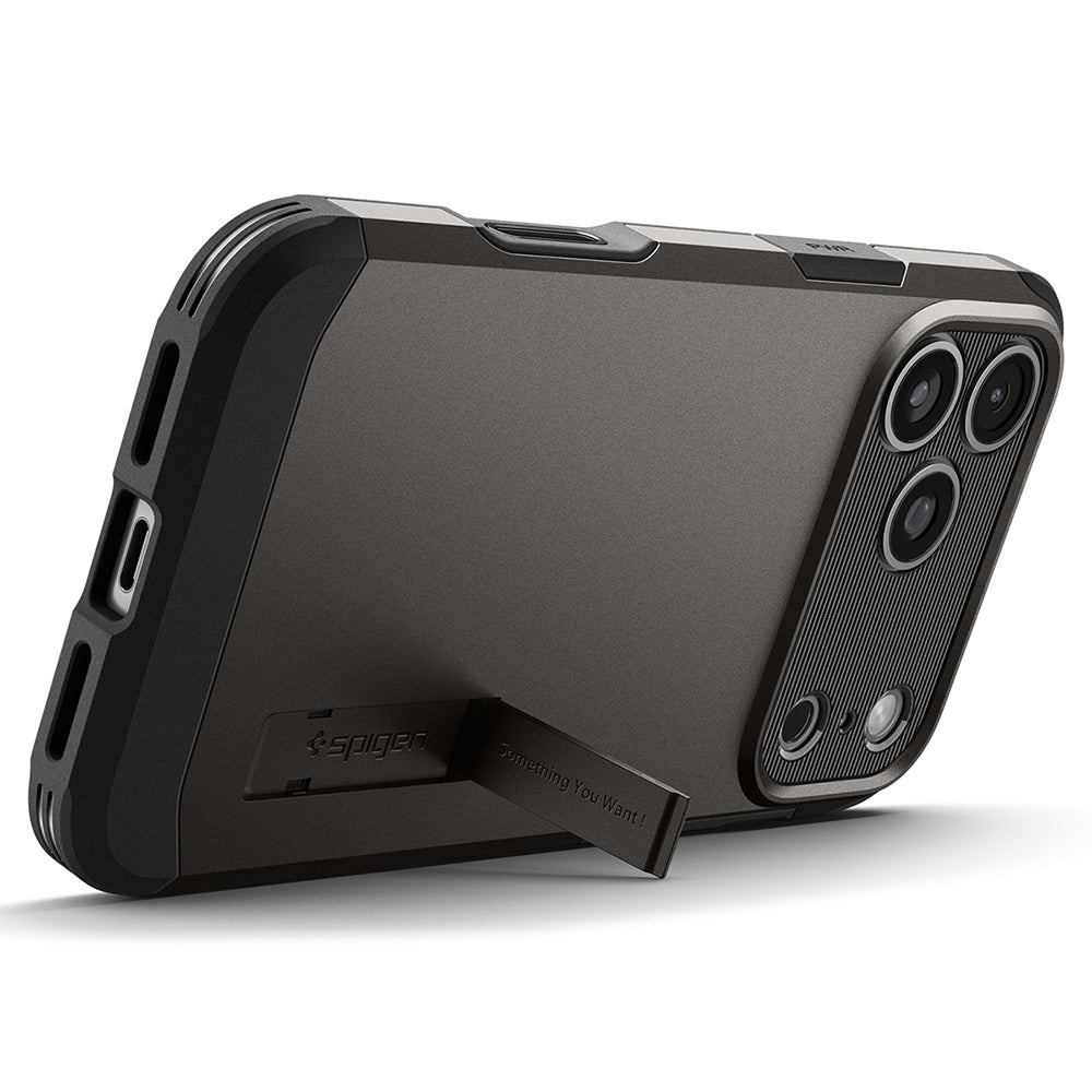 MagSafe-kuori Apple iPhone 18 Pro Max / 17 Pro Max, Spigen, Tough Armor T, Harmaa ACS12137
