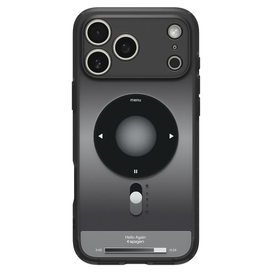 MagSafe-kuori Apple iPhone 18 Pro Max / 17 Pro Max, Spigen, Ultra Hybrid Classic, Musta ACS12131