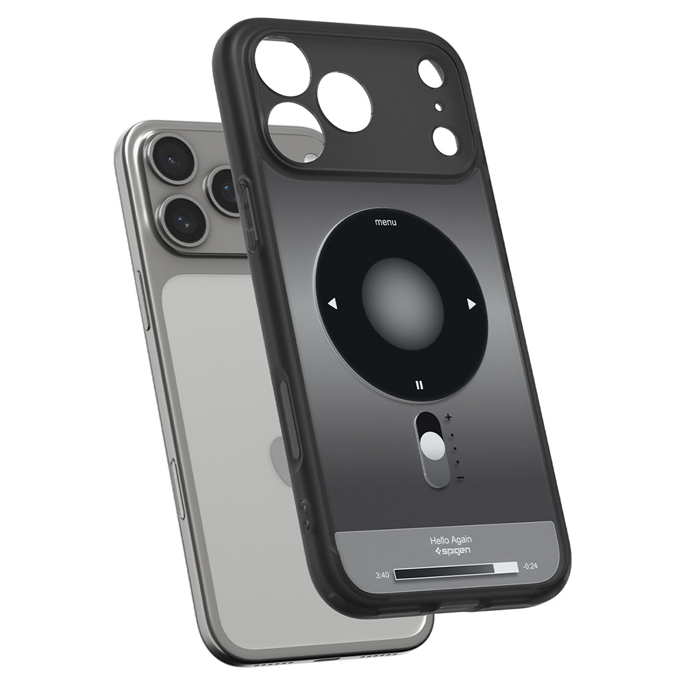 MagSafe-kuori Apple iPhone 18 Pro Max / 17 Pro Max, Spigen, Ultra Hybrid Classic, Musta ACS12131