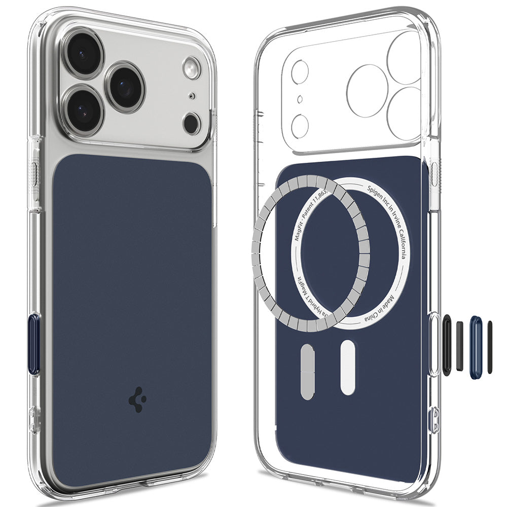 MagSafe-kuori Apple iPhone 18 Pro Max / 17 Pro Max, Spigen, Ultra Hybrid T, Matta Sininen ACS12135