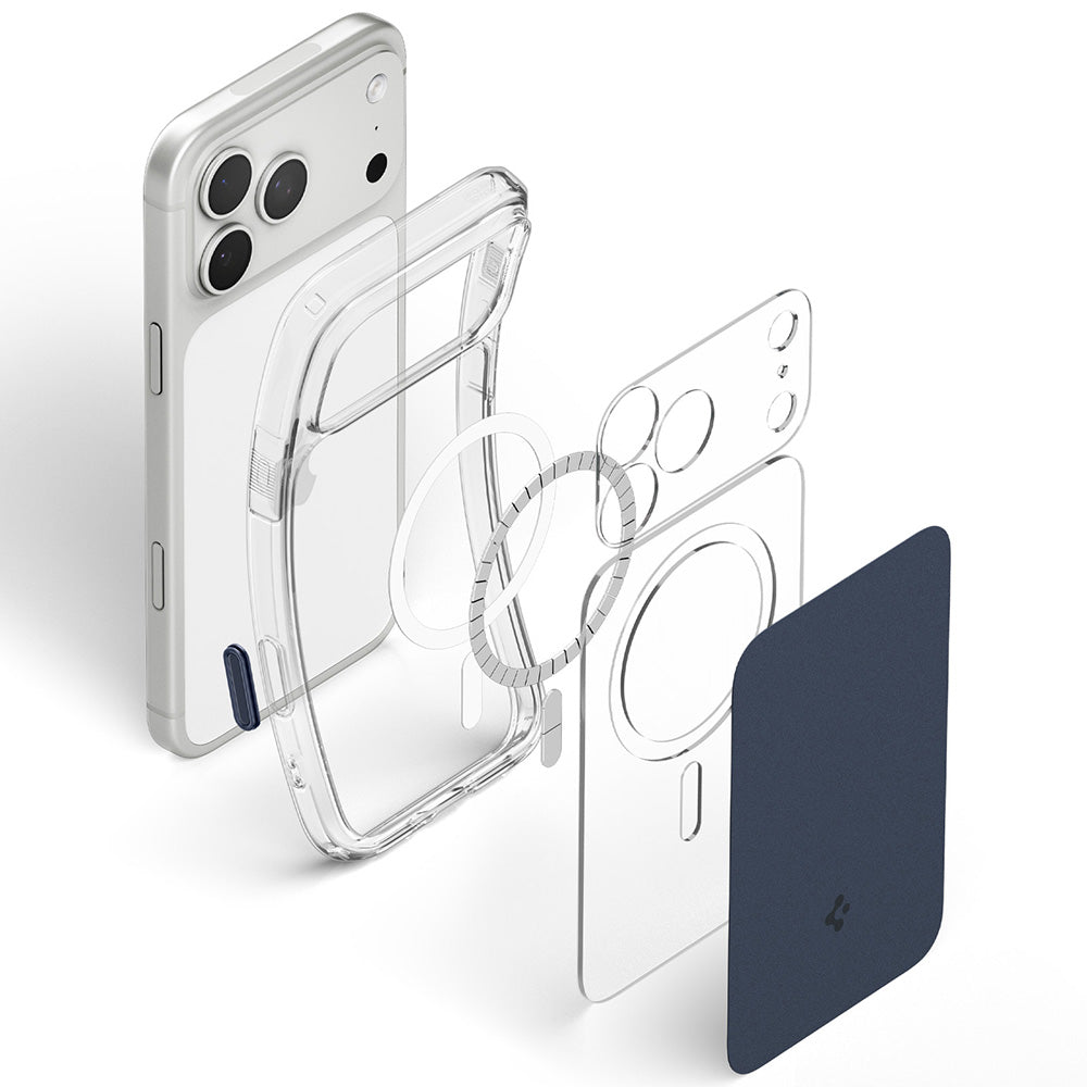 MagSafe-kuori Apple iPhone 18 Pro Max / 17 Pro Max, Spigen, Ultra Hybrid T, Matta Sininen ACS12135