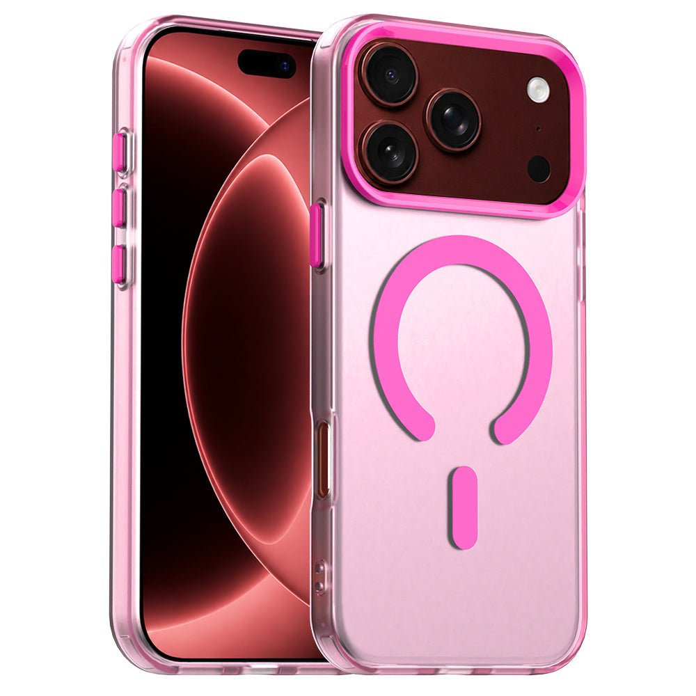 MagSafe-kuori Apple iPhone 18 Pro Max / 17 Pro Max, Techsuit, CandyCase, Vaaleanpunainen