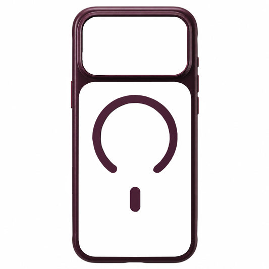 MagSafe-kuori Apple iPhone 18 Pro Max -puhelimelle, Blueo, APE Anti-Drop, viininpunainen