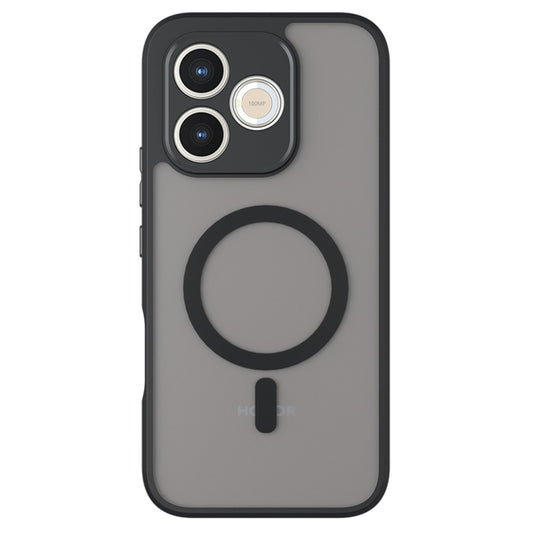MagSafe-kotelo Honor 600 Lite -puhelimelle, Techsuit, PureFrost, Satinoitu Musta