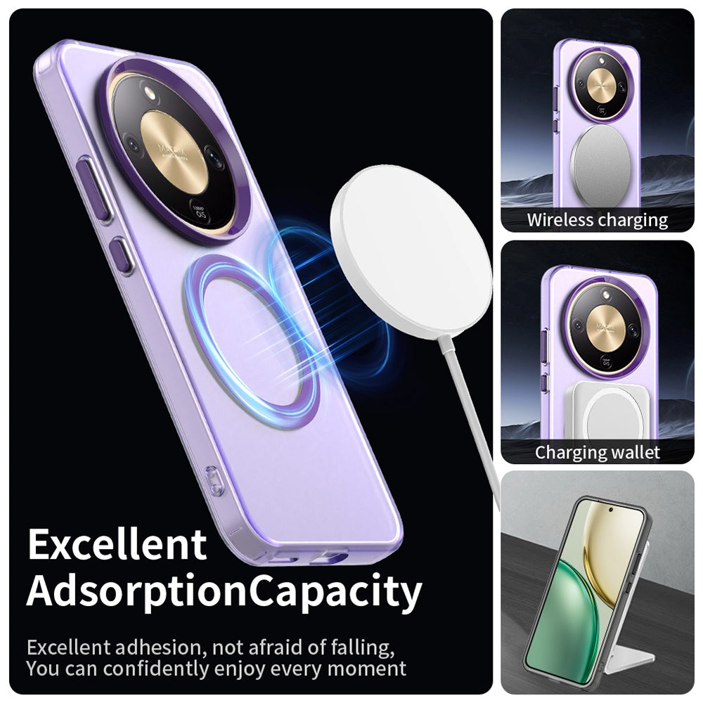 MagSafe-kotelo Honor Magic8 Lite:lle, Techsuit, CandyCase, Violetti