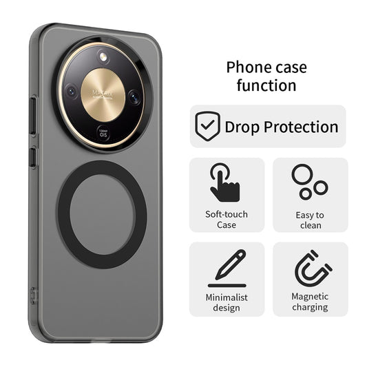 MagSafe-kotelo Honor Magic8 Lite:lle, Techsuit, CandyCase, Musta