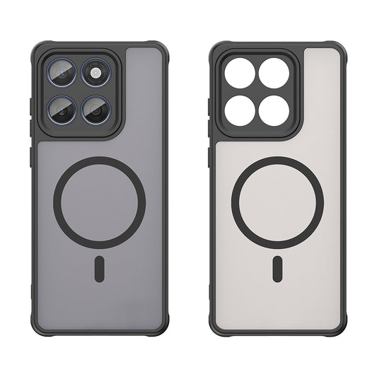 MagSafe-kuori Motorola Edge 60 Fusion / Edge 60:lle, Techsuit, HaloFrost II, Musta