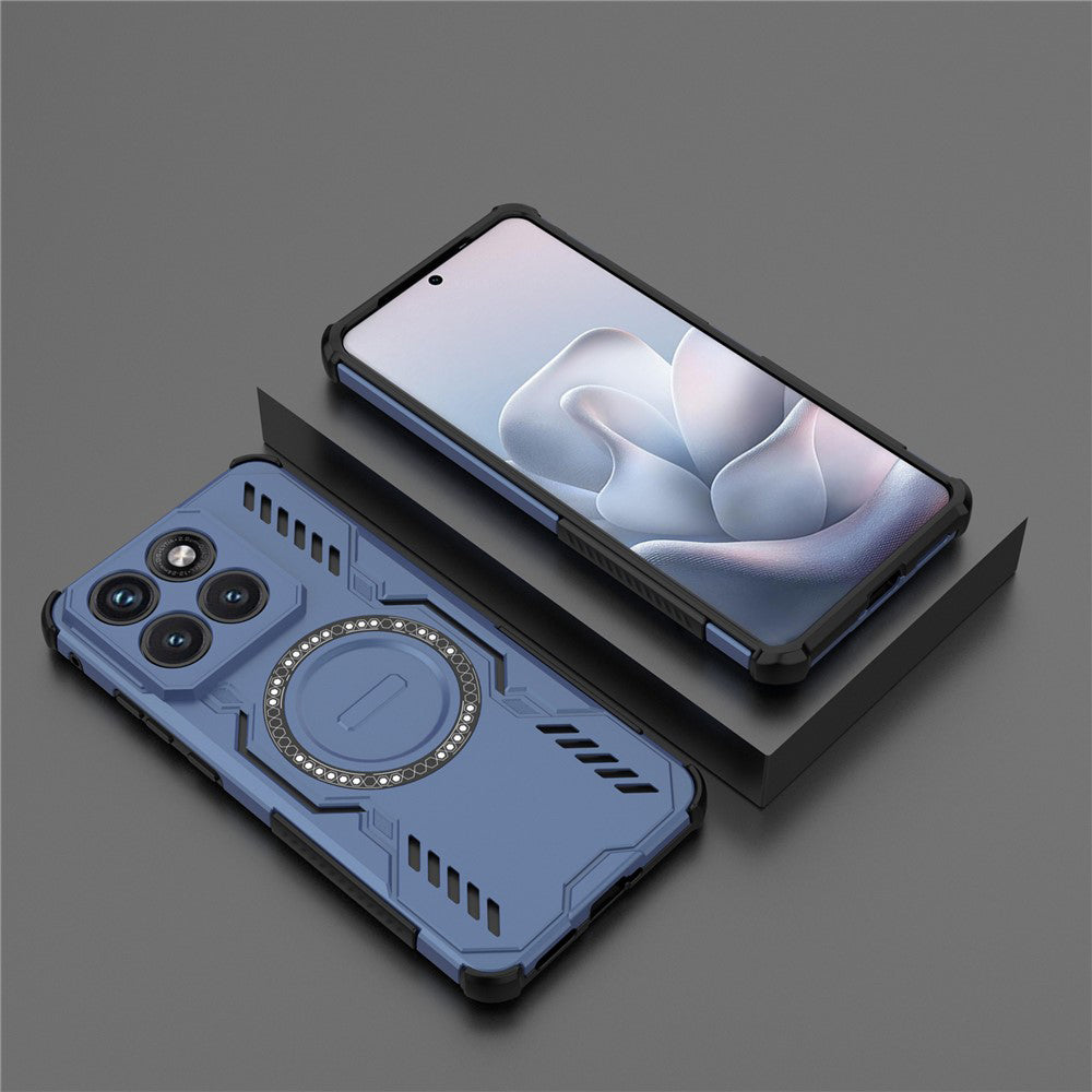 MagSafe-kotelo Motorola Edge 70 Fusionille, Techsuit, ArmorMag, Sininen